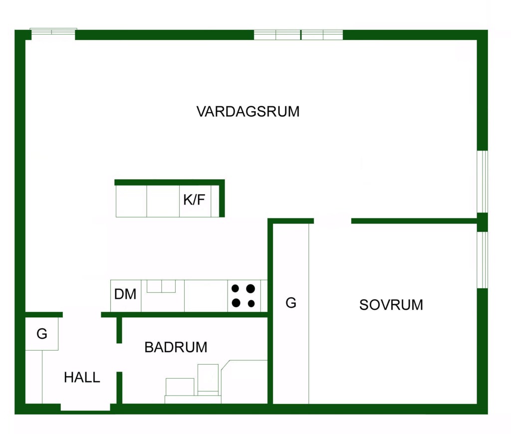 Fatburs Brunnsgata 33A, 4 tr